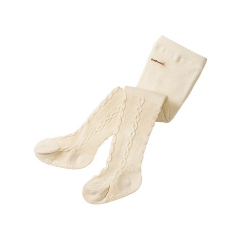 ホットビスケッツ HOT BISCUITS ケーブル柄タイツ アイボリー ファッション通販 MAGASEEK マガシーク