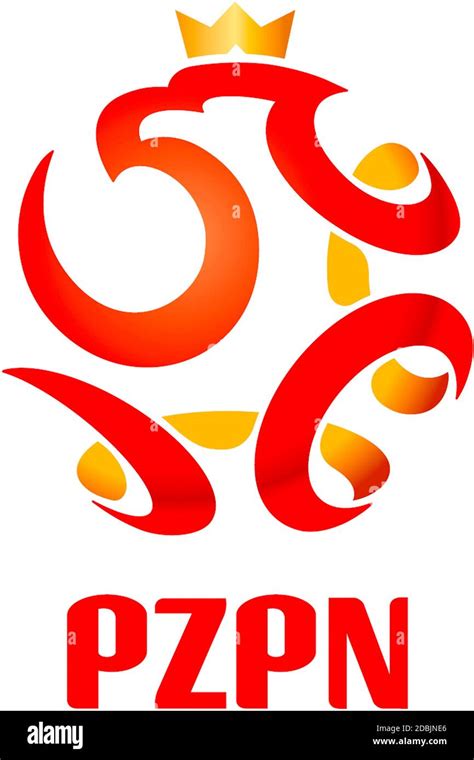 Logo of the Polish Football Association PZPN and the National team ...