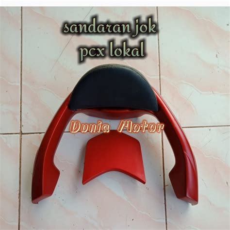 Jual Sandaran Jok Backrest Honda New Pcx Lokal Pcx Lokal