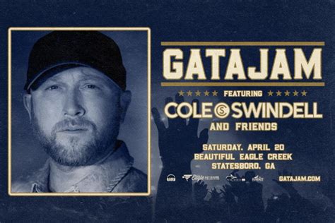 Inaugural GATAJAM featuring Cole Swindell & Friends announced - Grice ...