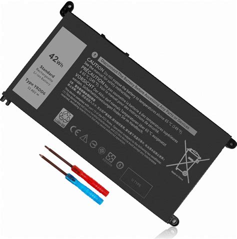 42wh Yrdd6 Replacement Laptop Battery For Dell Inspiron 15 3000 Series 3583 3593