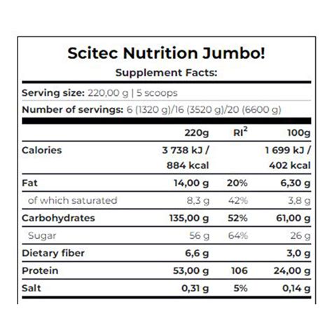 Buy Scitec Nutrition Jumbo Protein G Strawberry In Dubai Abu