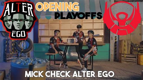 Opening Playoffs Derby Stm Alter Ego Vs Btr Mick Check Alterego