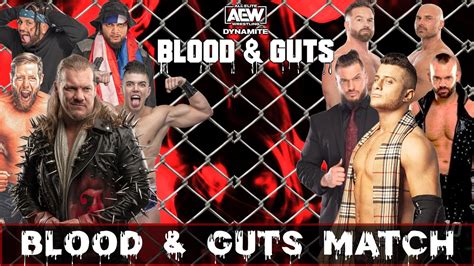 The Inner Circle Vs The Pinnacle Blood Guts Match Aew Blood