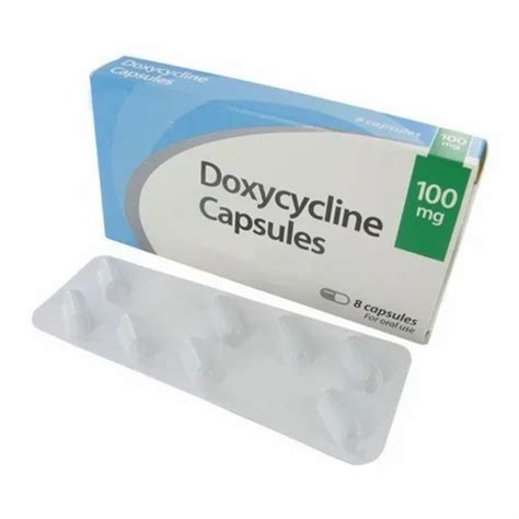 Doxycycline Hydrochloride Tablet Strength 100mg At Rs 6323 Box In Mumbai