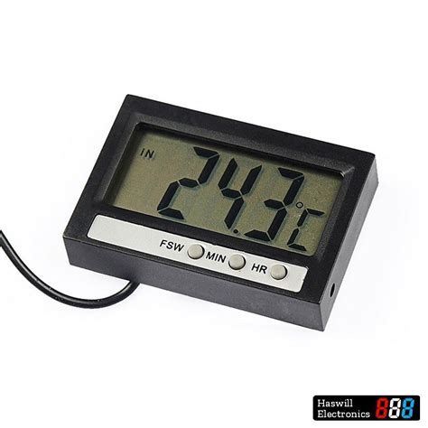 Wholesale Indoor Outdoor Thermometer With Clock Dt C