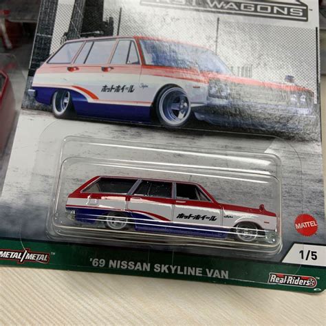 Pieces Hot Wheels Fast Wagons Nissan Skyline Van Hotwheels