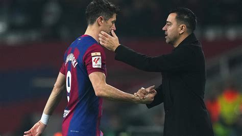 Robert Lewandowski on Xavi Hernandez's decision to leave Barcelona - "I ...