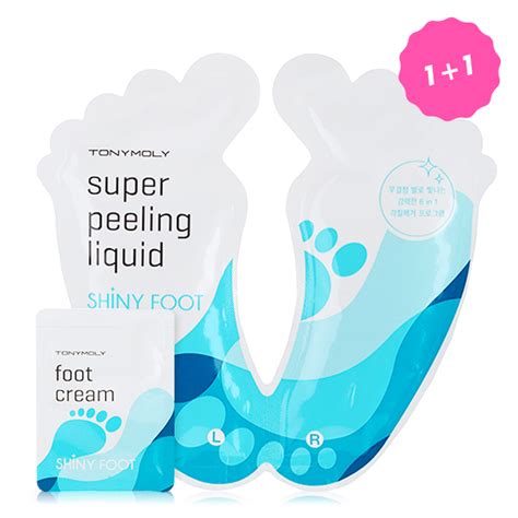 Пилинговые носочки для стоп SHINY FOOT SUPER PEELING LIQUID 3 – tonymoly.kz