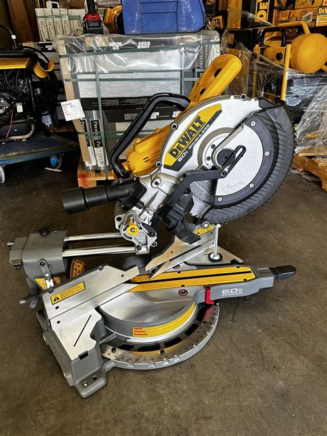 DEWALT 60V Lithium Ion 12 In Cordless Sliding Miter Saw Tool Only For