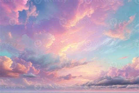 Pastel Sky Background, Dreamy Sky Background, Pastel Sky Wallpaper ...