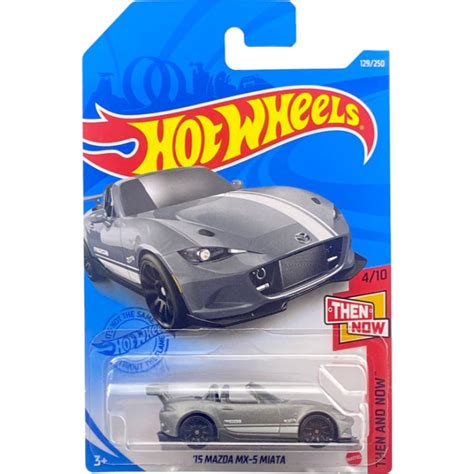 Hot Wheels 15 Mazda MX 5 Miata โมเดลรถ ของแท Lazada co th
