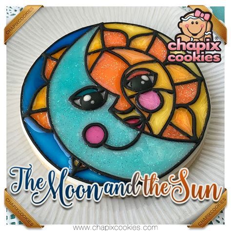 The Moon And The Sun La Luna Y El Sol Stained Glass Cookies Cookie