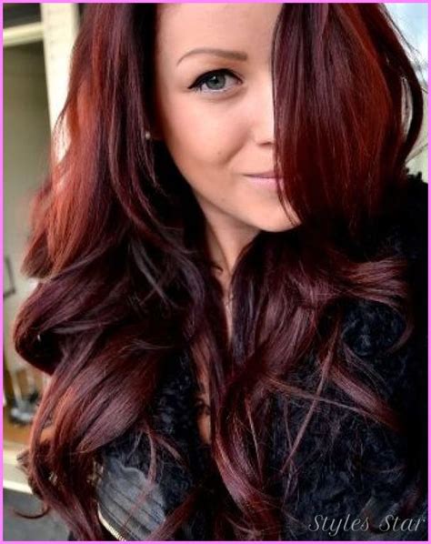 Cool Dark Brownish Red Hair Color Dark Auburn Hair Color Red Brown