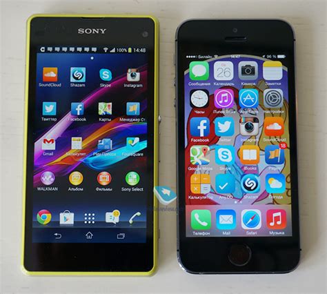 Mobile-review.com Обзор смартфона Sony Xperia Z1 Compact