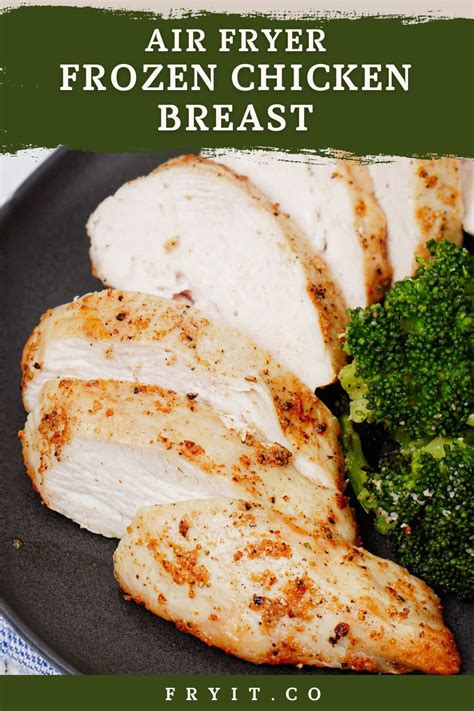 Tender And Juicy Air Fryer Frozen Chicken Breast Video 🍗👌