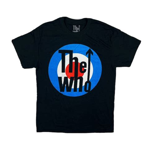 Band Tees The Who Band T-Shirt Medium Band Logo Graphic Rock Retro 70s ...