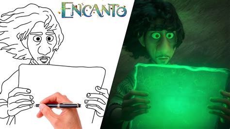 How To Draw Bruno Madrigal From Encanto The Movie Super Easy Disney