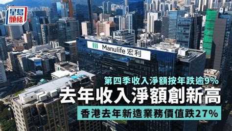 宏利金融去年收入淨額73億加元創新高 季息0365加元 香港業務下滑 星島日報