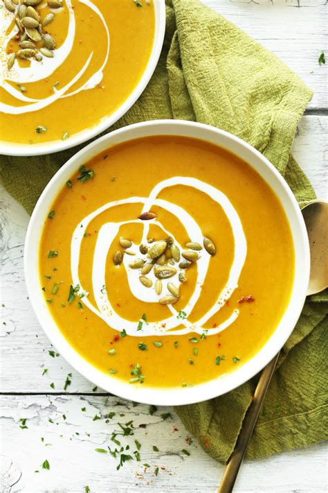 Curry Buttercup Squash Soup - The Sweet Potato