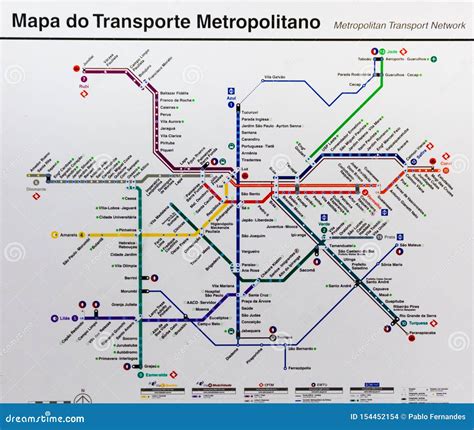 Sao Paulo Metro Map - Map Of Western Hemisphere