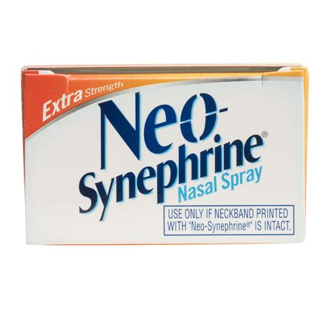 Neo-Synephrine Nasal Spray Extra Strength, Phenylephrine