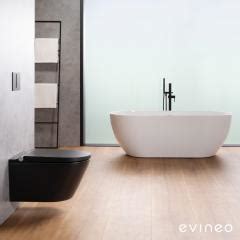 Evineo Ineo Wc Lavant Suspendu Soft Noir Mat Be Bm Reuter