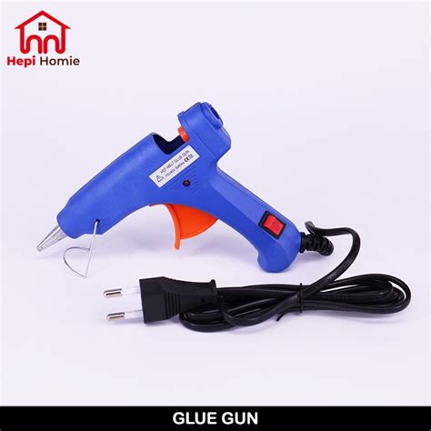 Jual HH HOT MELT GLUE GUN 20 WATT PISTOL LEM TEMBAK CEPAT PANAS