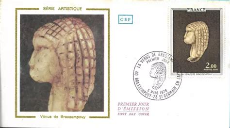 Fdc Enveloppe Er Jour Cef Venus De Brassempouy Eur