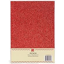 Yzh Crafts Glitter Cardstock Paper No Shed Shimmer Ubuy India