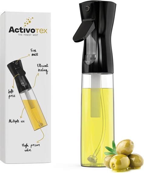 Activotex Spruzzatore Olio Dispenser Spray Ml Di Vetro Olio Spray