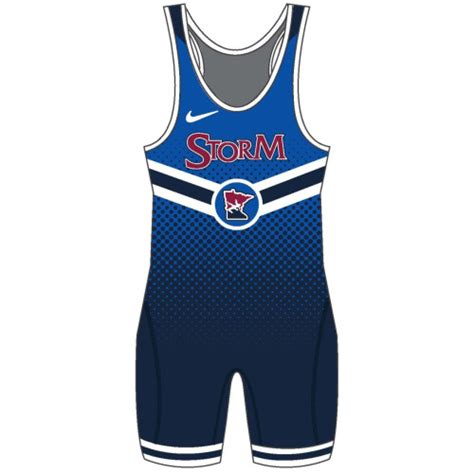 MN/USA Wrestling Blue Nike Singlet 2019