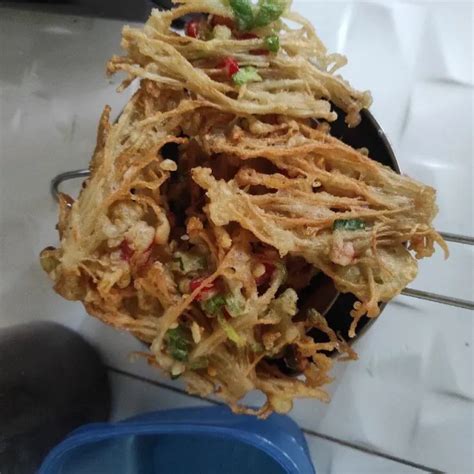 Resep Crispy Fried Enoki Mushroom Sederhana Rumahan Di Yummy App