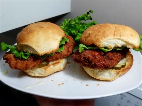 Homemade Chicken Burgers Regular And Spicy Homemade Chicken Burgers