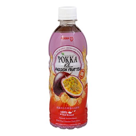 Power Hub Pokka Ice Passion Fruit Tea 500ml Fairmart