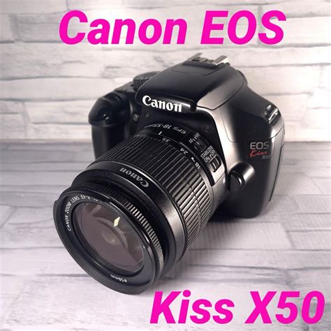 Canon Eos Kiss X50 レンズキット By メルカリ