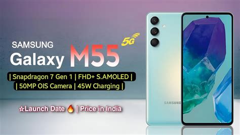 Samsung Galaxy M55 5g Official Price Specs Launch Date In India