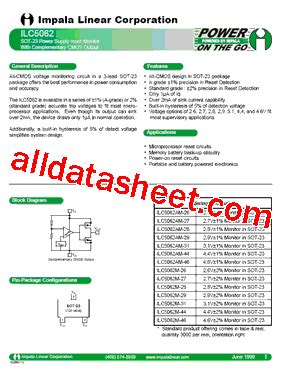 Ilc Am Datasheet Pdf Impala Linear Corporation