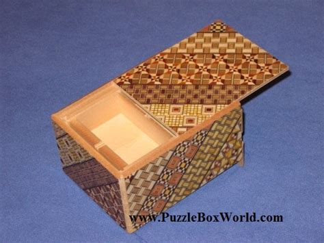 4 Sun 4 COMPARTMENT Yosegi Japanese Puzzle Box – Puzzle Box World