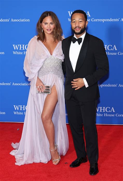 Chrissy Teigen Shines At 2023 White House Correspondents Dinner