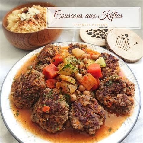 COUSCOUS LIGHT AUX KEFTAS Food Meat Beef