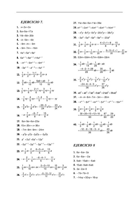 Ejercicio Del Algebra De Baldor Brainly Lat