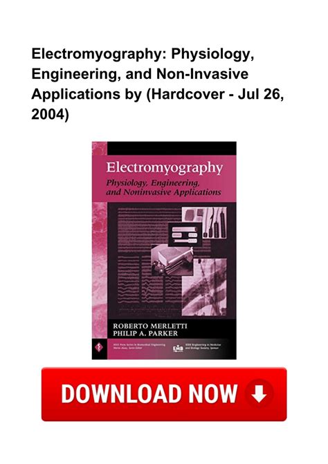 #^ Electromyography Physiology Engineering And Non Invasive