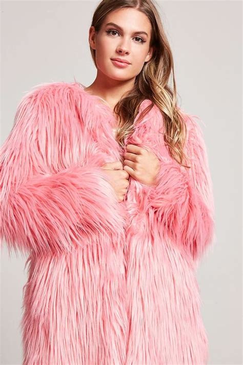 Forever 21 Shaggy Faux Fur Coat