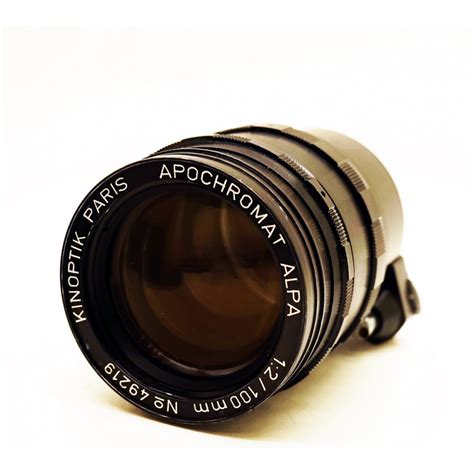 Kinoptik Apochromat Focale 100mm F2 Alpa Cine Lens Meteor