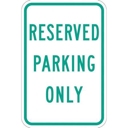 Lyle Reserved Parking Sign 18 X 12 T1 1203 EG 12x18 T1 1203 EG 12x18