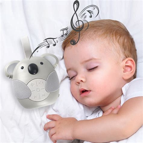 Portable Noise Machine Baby Soother With 10 Light Music For Toddlers