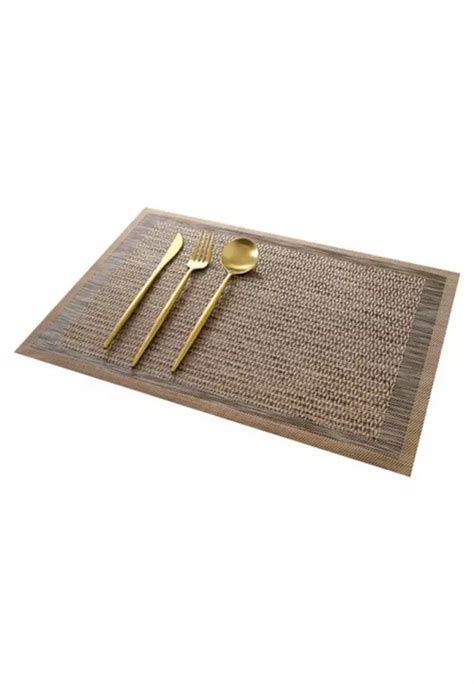 Jual Brewsuniq Table Placemat Coffee Brown Original 2023 ZALORA