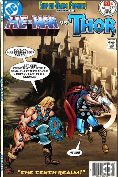 THOR VS. HE-MAN #thorvsheman #thor #mightythor #marvelcomics #marvel #marveluniverse #stanlee # ...