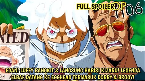 Spoiler Op Edan Serangan Baru Gear Luffy Habisi Kizaru